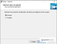 Portable keuze in setup (placeholder)
